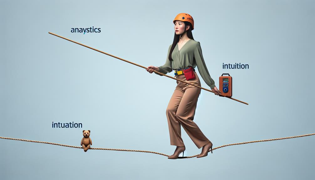 combining data and intuition