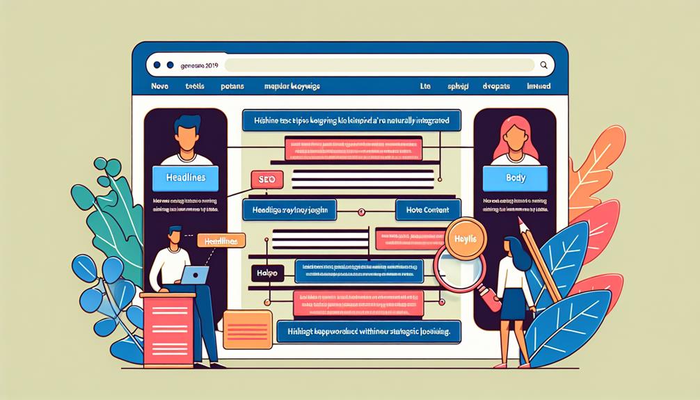 optimizing keyword placement strategically