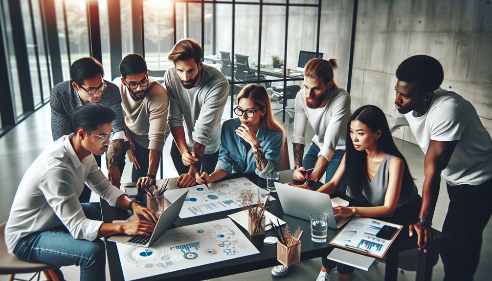 working with a nearby digital agency