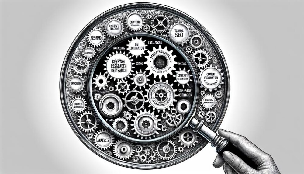 components of search engine optimization